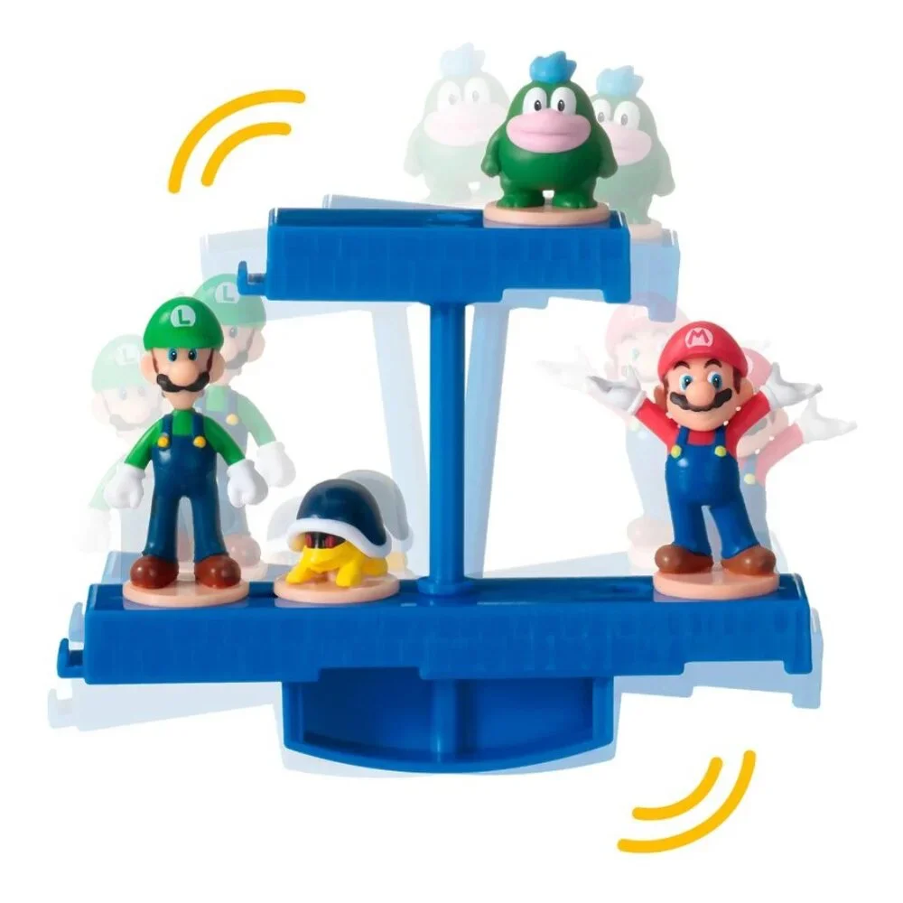 Epoch Games Super Mario Bros. Balancing Game Tabletop Skill Game w/ Collectible